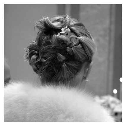 Acconciatura sposa capelli lisci