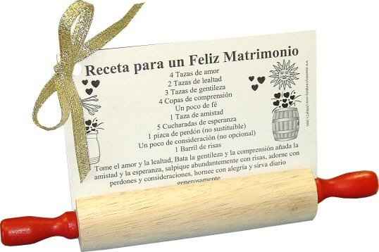 Receta para un matrimonio feliz          