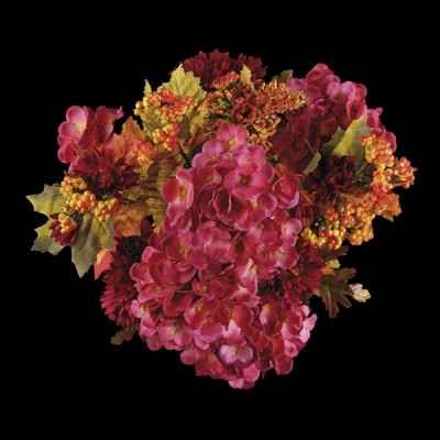 bouquet sposa ortensie e bacche
