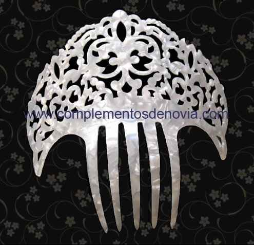 Peineta sposa