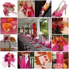 Idee matrimonio arancione rosa