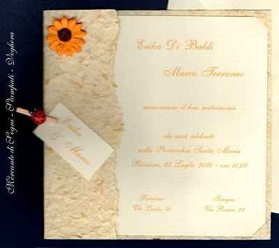 Matrimonio girasole