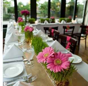 Allestimento verde matrimonio 