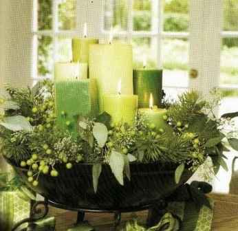 Allestimento verde matrimonio 