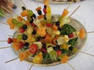 Centrotavola matrimonio con frutta