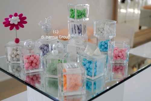 Segnaposto matrimonio caramelle