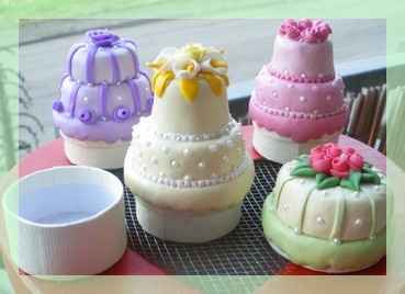 Wedding cake fimo segnaposto