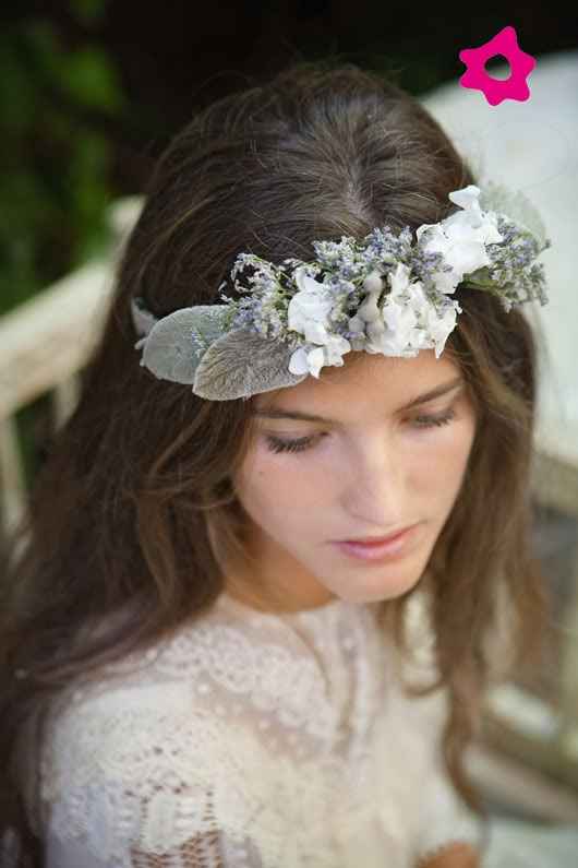 Coroncina fiori sposa