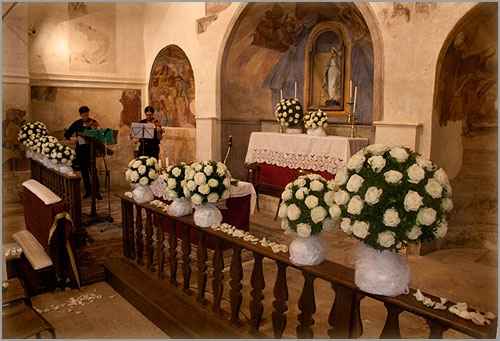 Addobbi floreali matrimonio 