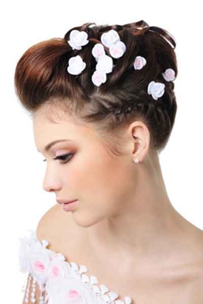 Acconciatura sposa rose