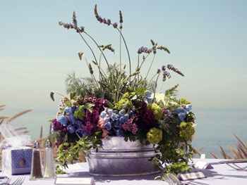 Allestimento matrimonio lavanda