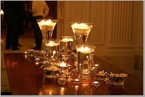 Cantrotavola candelabro matrimonio