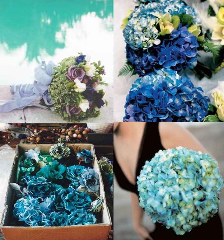Bouquet azzurri