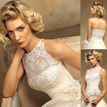 Acconciatura sposa capelli corti