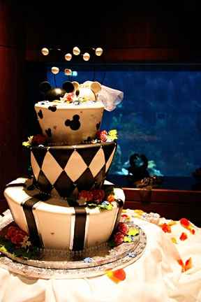 Torta nuziale Disney
