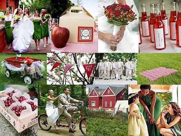 Matrimonio bianco e rosso idee
