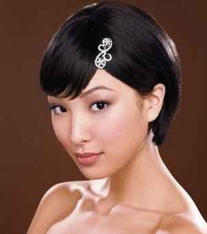 Acconciatura sposa capelli corti