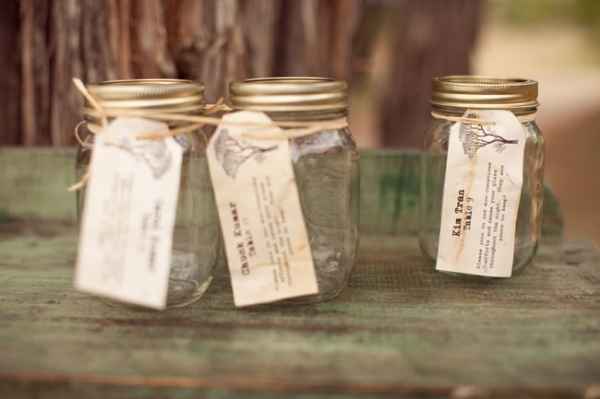Segnaposto ricette cucina matrimonio