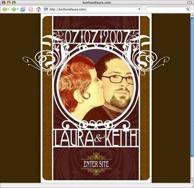 Decorazioni matrimonio art noveau