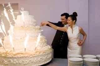 Idee originali taglio della torta matrimonio