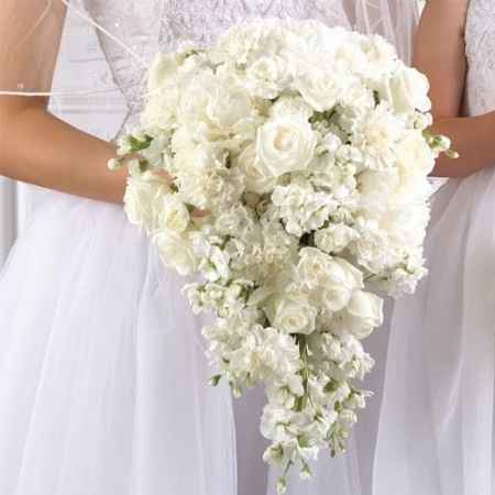 Bouquet sposa bianco