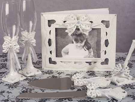 Segnaposto nozze total white