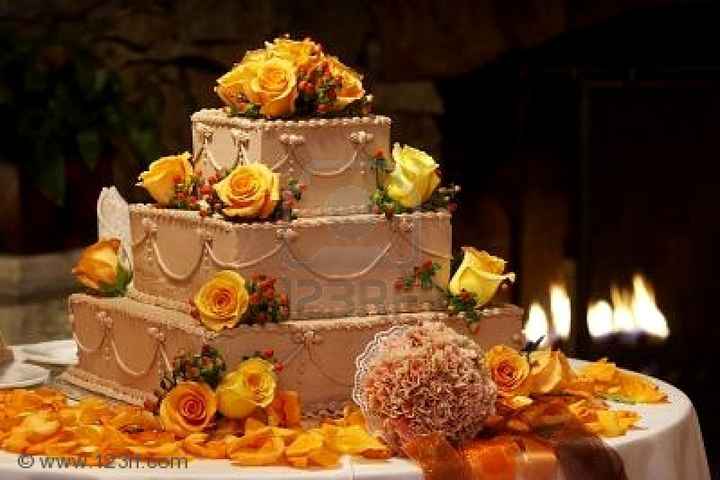 Tavolo torta nuziale