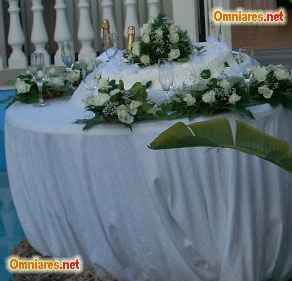 Tavolo torta matrimonio
