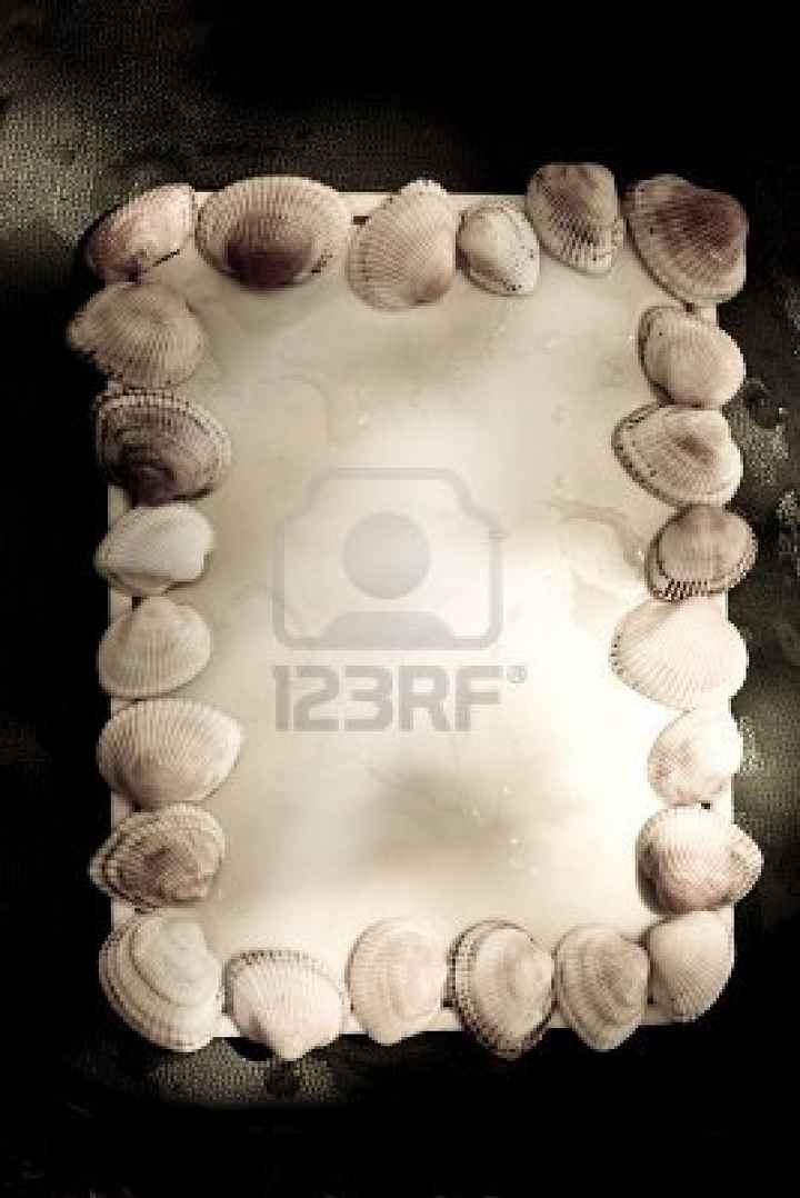 Cornice nozze tema mare