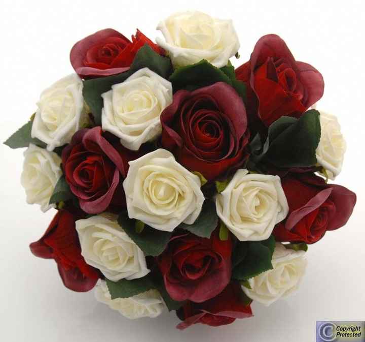 Bouquet sposa  avorio bordeaux