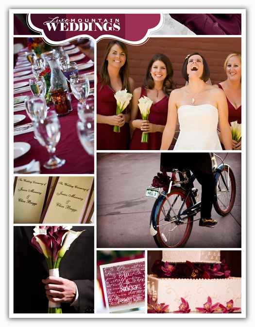 Matrimonio avorio bordeaux