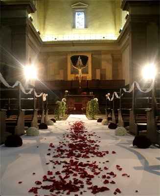 Allestimenti floreali chiesa matrimonio