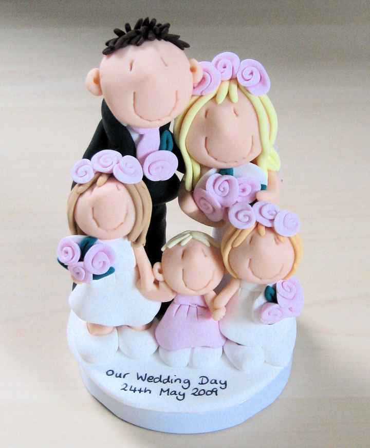 Cake topper con figli