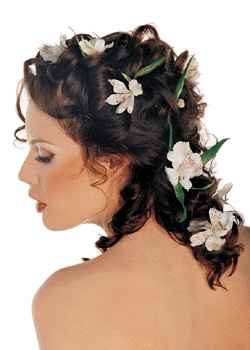 Acconciatura sposa riccia