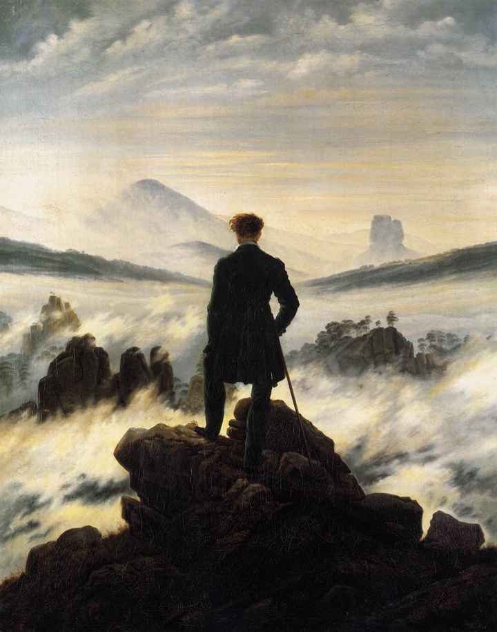 Viandante nella nebbia