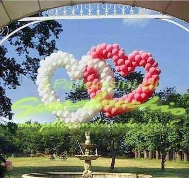 Scenografia di palloncini