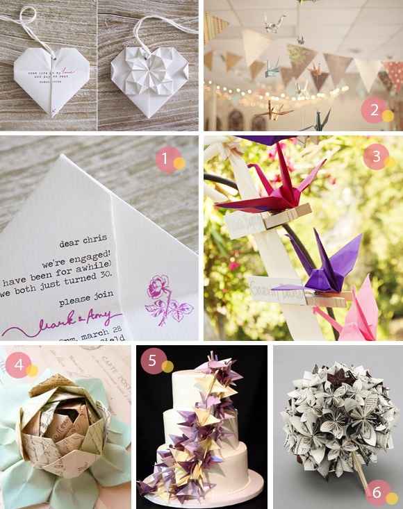 Matrimonio origami