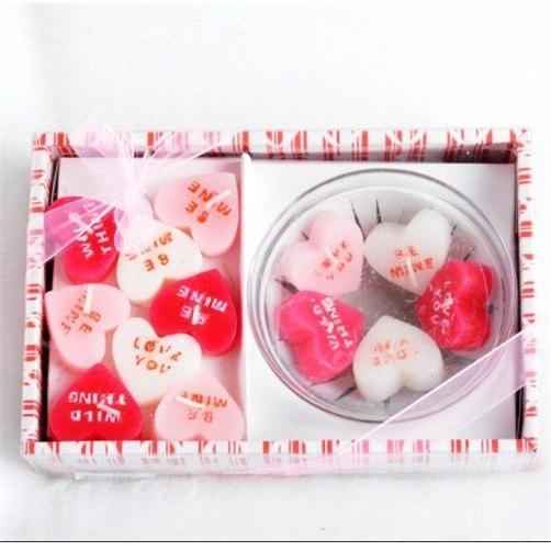 Candele matrimonio a cuore