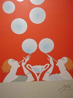 Tableau nozze mongolfiera