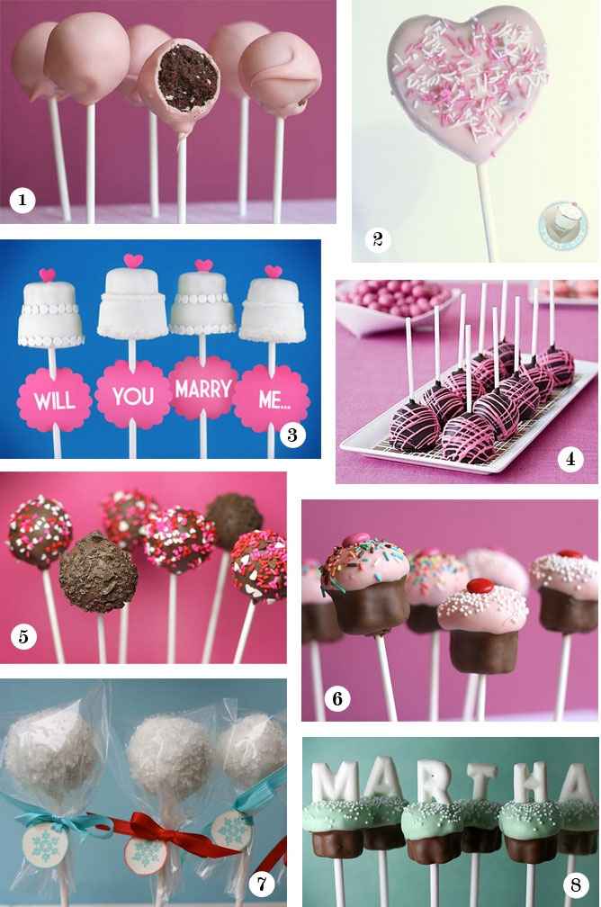 Cake pops matrimonio 2012