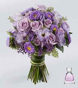 Bouquet sposa lilla