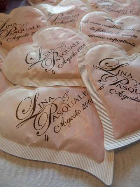 Bustine di zucchero personalizzate