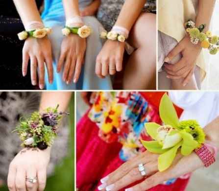 Bracciale fiori damigelle