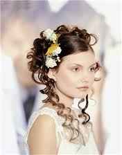 Acconciatura sposa capelli lisci