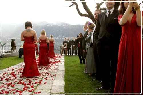 Matrimonio rose rosse