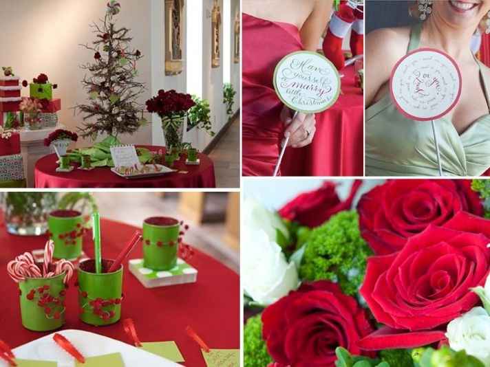 Matrimonio bianco rosso verde