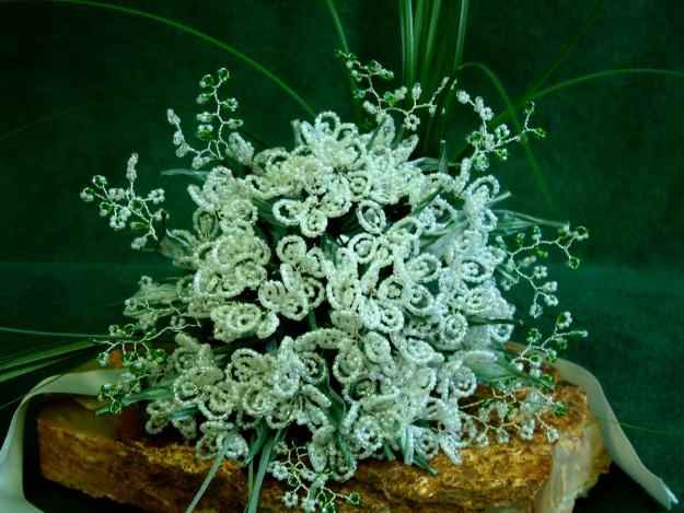Bouquet da sposa perline