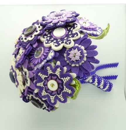 Bouquet da sposa senza fiori