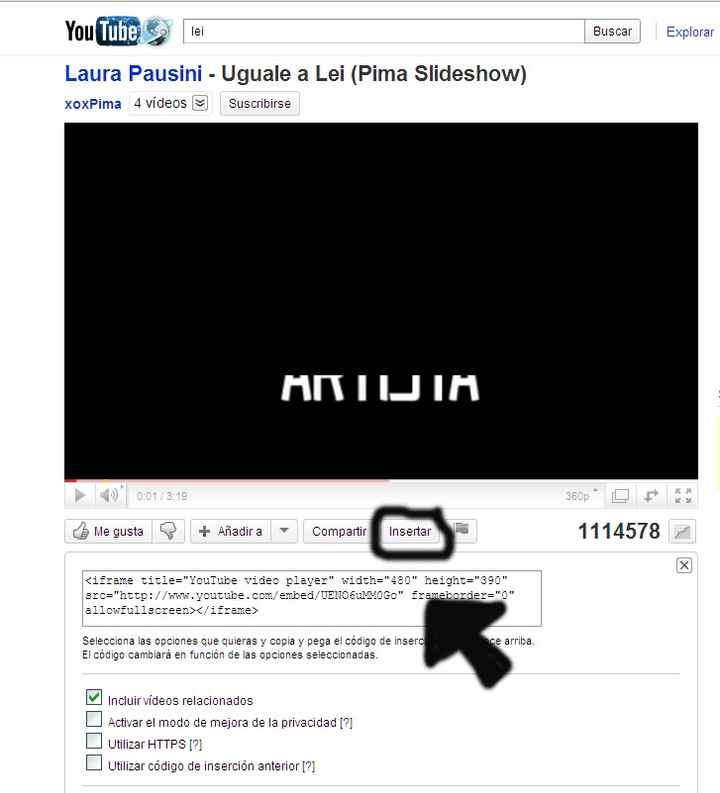 Come caricare i video 1
