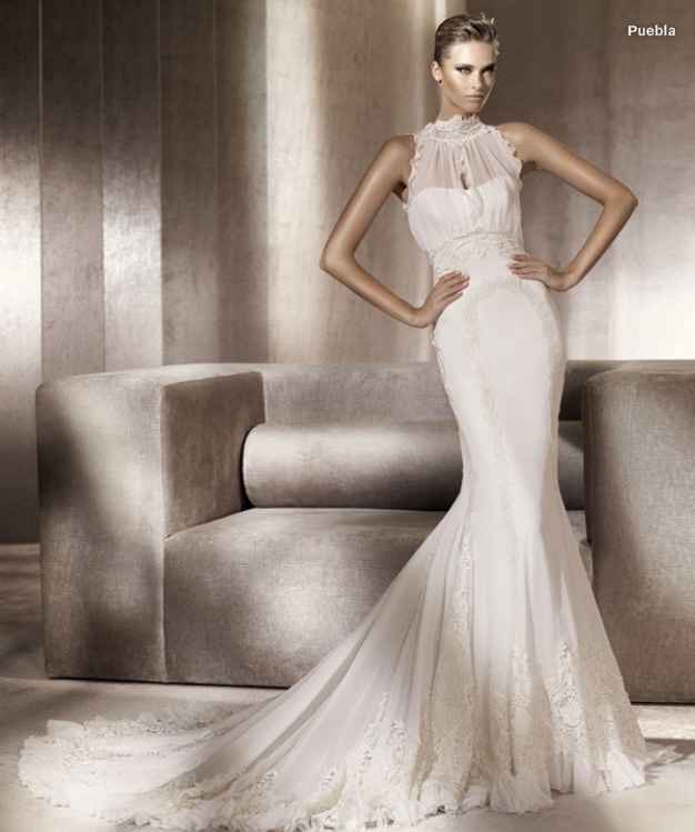 Abiti da sposa Manuel Mota per Pronovias 2012